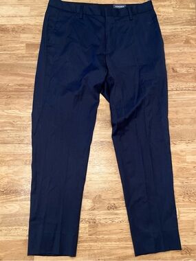 Bonobos Men's Dark Navy Dress Pants - Slim Tapered